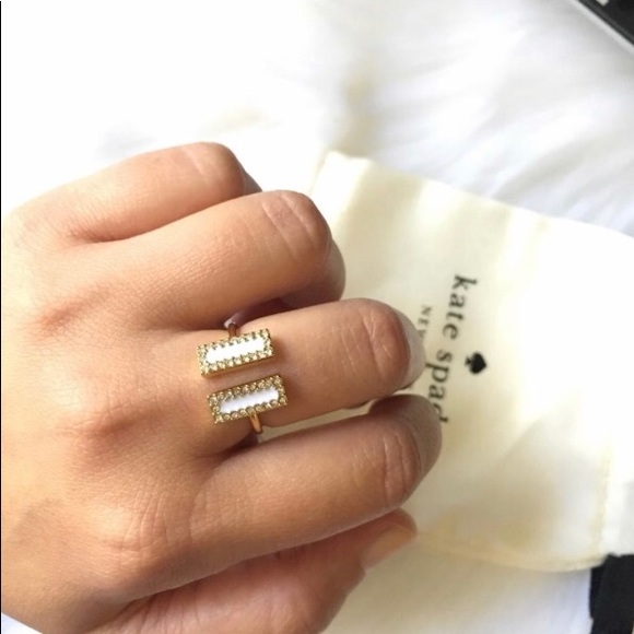 Kate Spade Raising the bar adjustable ring - Picture 5 of 5